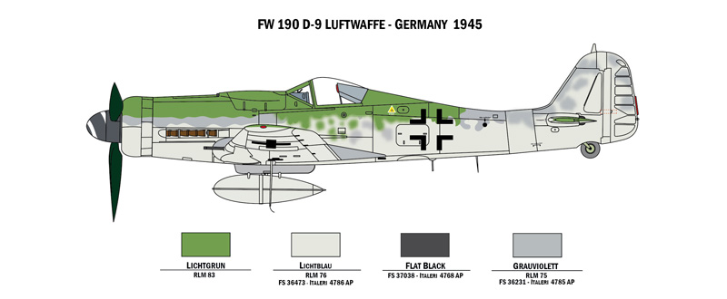 35101 -WAR THUNDER - BF 109 F-4 & FW 190 D-9 (1 : 72) - Imagem 17