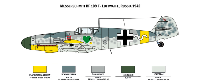 35101 -WAR THUNDER - BF 109 F-4 & FW 190 D-9 (1 : 72) - Imagem 18