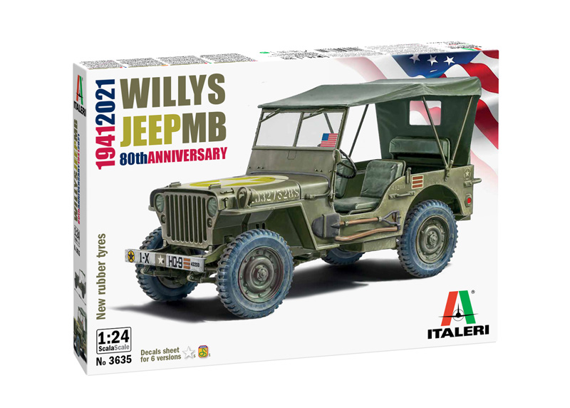3635 - Willys Jeep MB 80th Anniversary 1941-2021 - Imagem 2