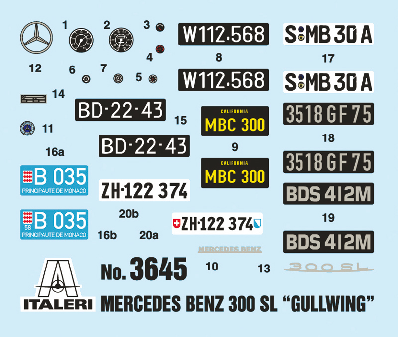 3645 - MERCEDES BENZ 300 SL GULLWING - Imagem 5