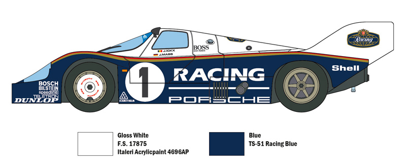 3648 - PORSCHE 956 (1 : 24) - Imagem 6