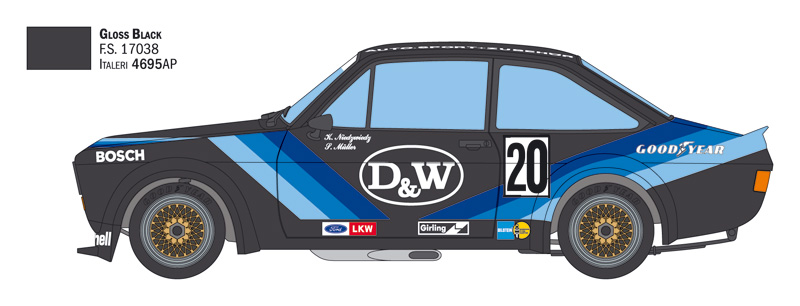 3664 - Ford Escort Zakspeed Gr.2 - Imagem 7