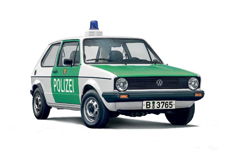 3666 - VW Golf Polizei