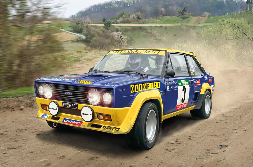 3667 - FIAT 131 Abarth Rally OLIO FIAT