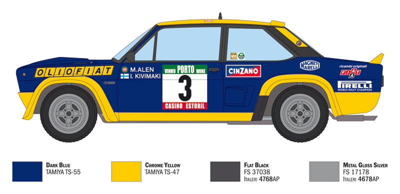 3667 - FIAT 131 Abarth Rally OLIO FIAT - Imagem 7