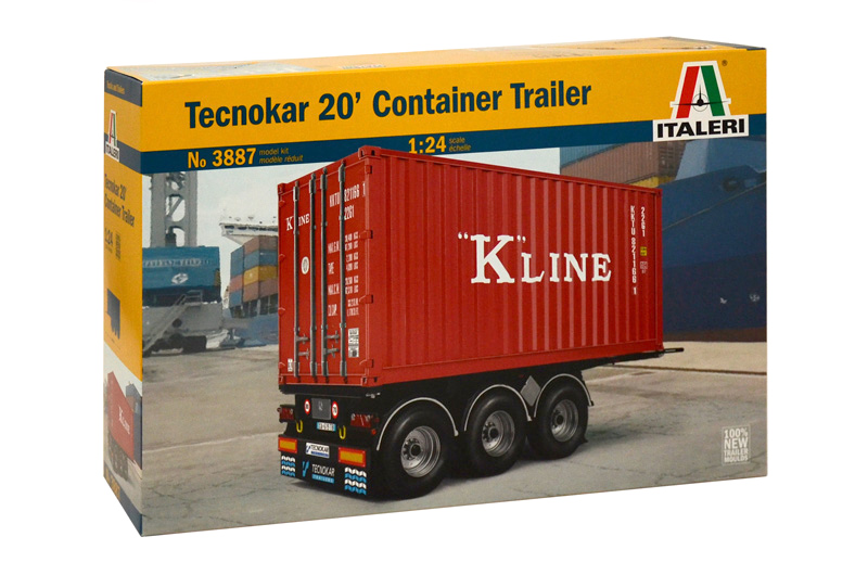 3887 - TECNOKAR 20' CONTAINER TRAILER - Imagem 2