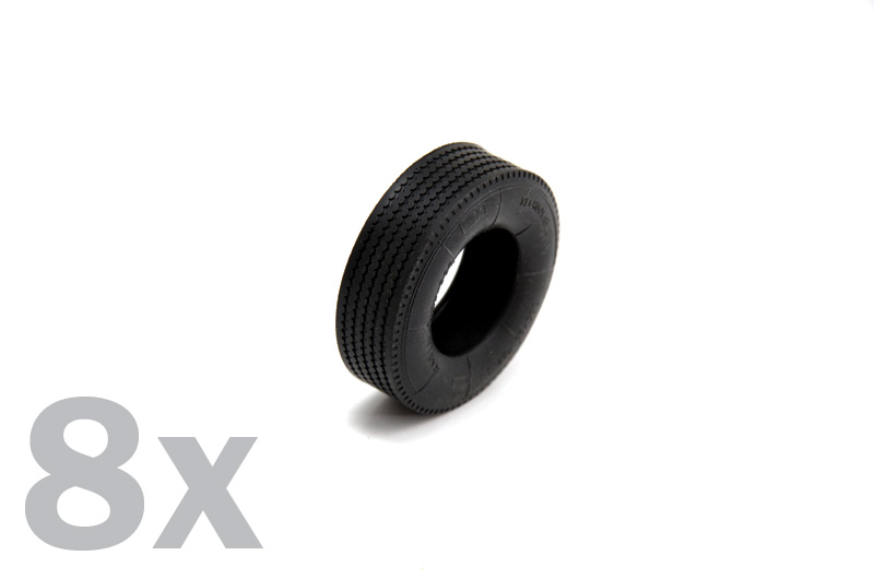 3890 - Trailer Rubber Tyres - Imagem 3