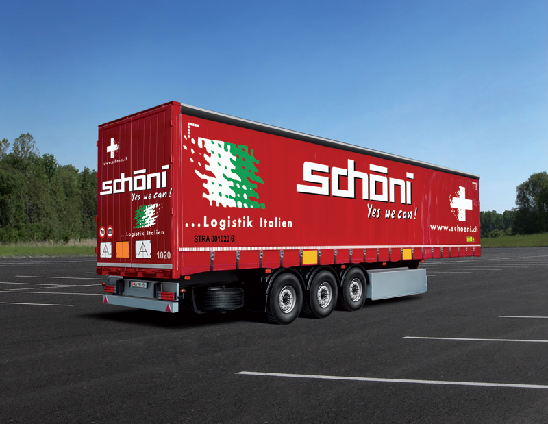3918 - CURTAINSIDE TRAILER "Schoeni.ch"