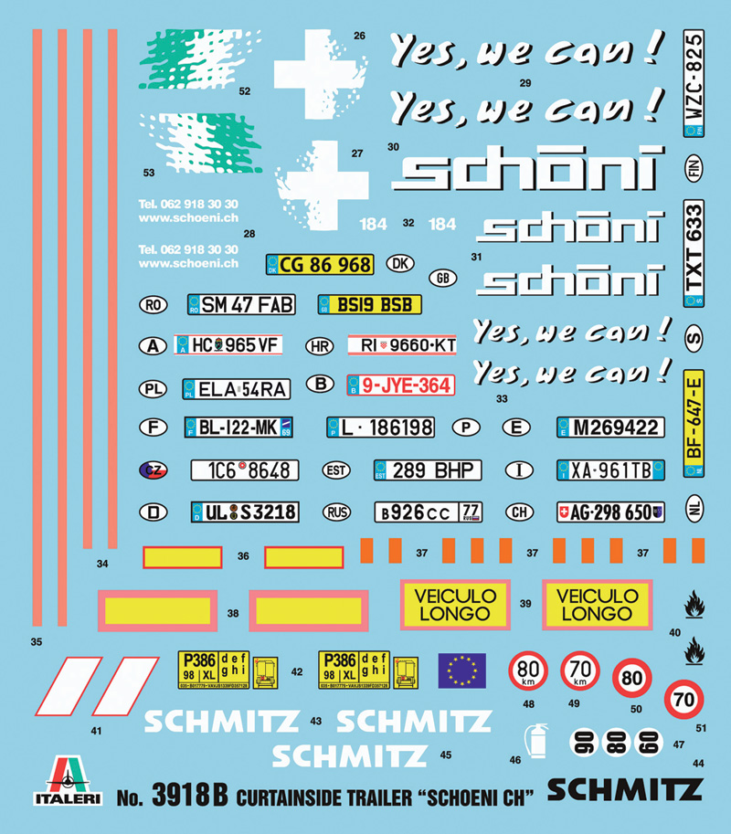 3918 - CURTAINSIDE TRAILER "Schoeni.ch" - Imagem 7