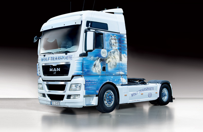3921 - MAN TGX XXL "WOLF TRANSPORTE"