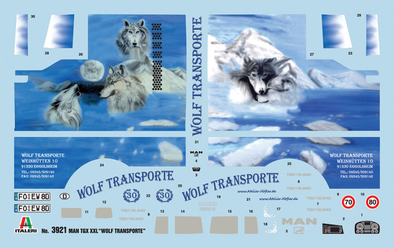 3921 - MAN TGX XXL "WOLF TRANSPORTE" - Imagem 6