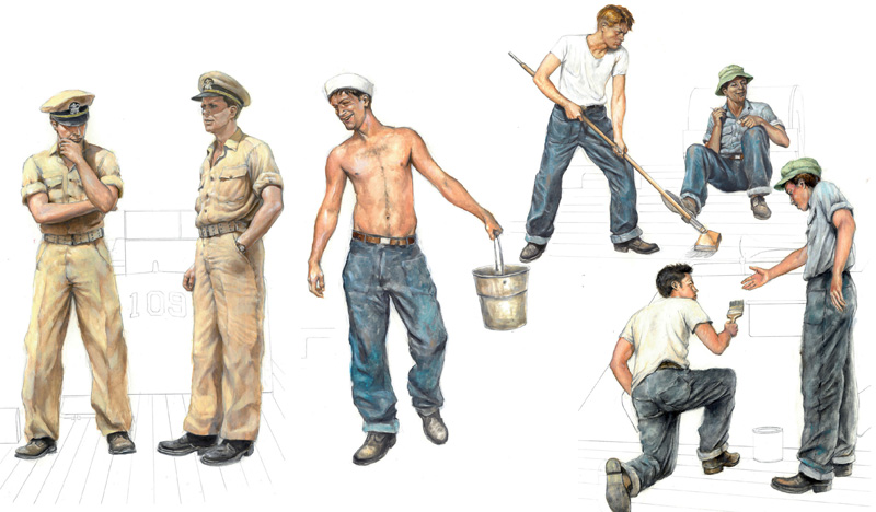 5618 - PT-109 CREW (1 : 35)