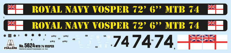 5624 - Vosper MTB 74 with crew - Imagem 12