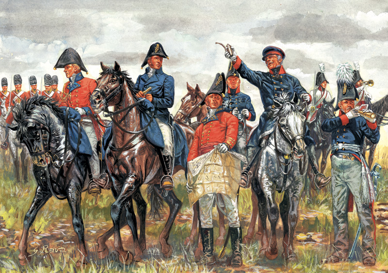 6065 - WATERLOO (200years) BRITISH & PRUSSIAN GEN.ST.