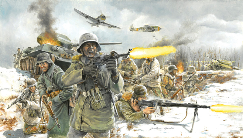 6151 - German Infantry (Winter uniform)