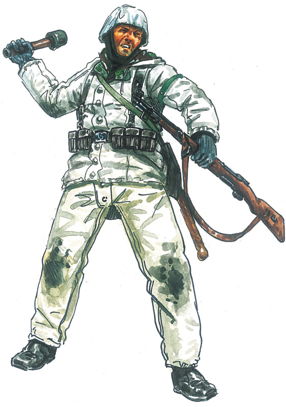 6151 - German Infantry (Winter uniform) - Imagem 3