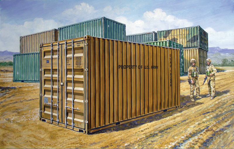 6516 - 20’ Military Container