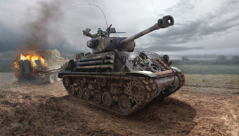 6529 - M4A3E8 SHERMAN "FURY"