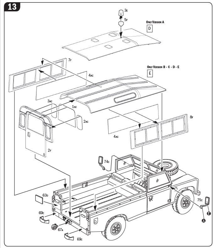6542 - LAND ROVER SERIES III 109 "Guardia Civil" - Imagem 6