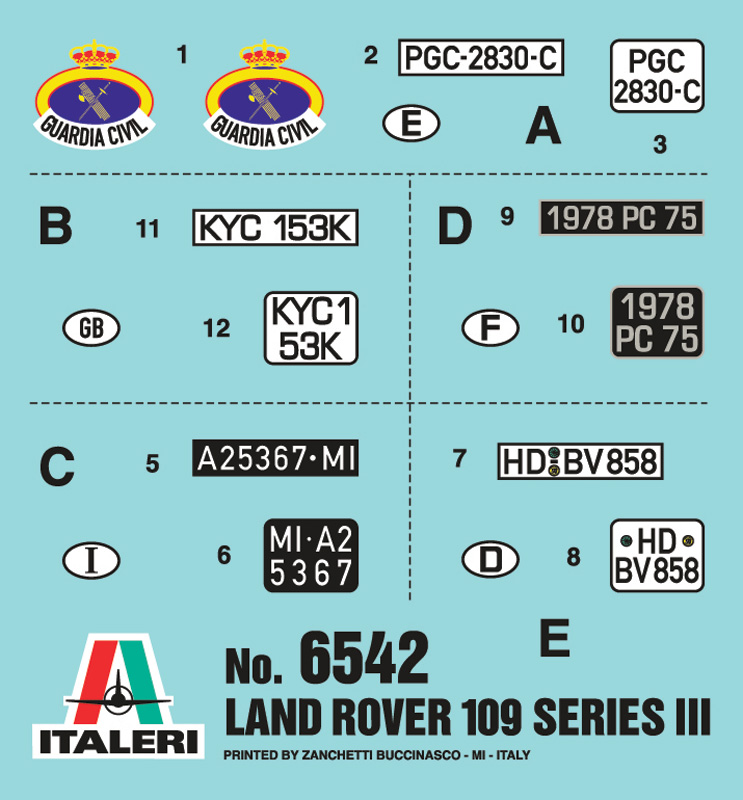 6542 - LAND ROVER SERIES III 109 "Guardia Civil" - Imagem 7
