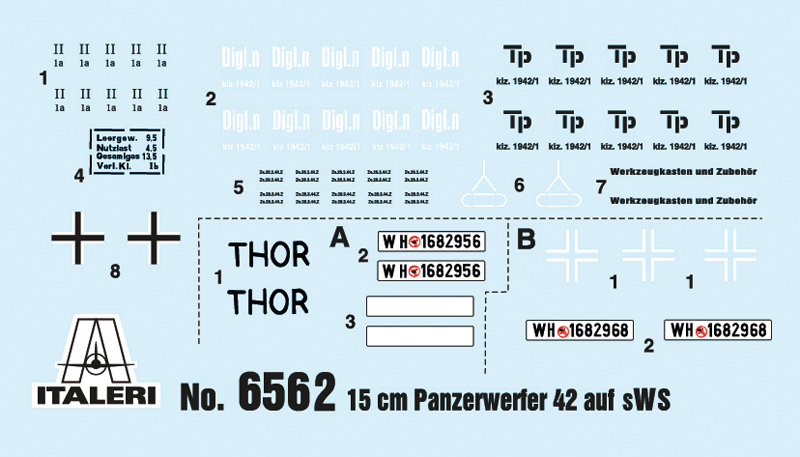 6562 - 15 cm. Panzerwerfer 42 auf sWS - Imagem 3