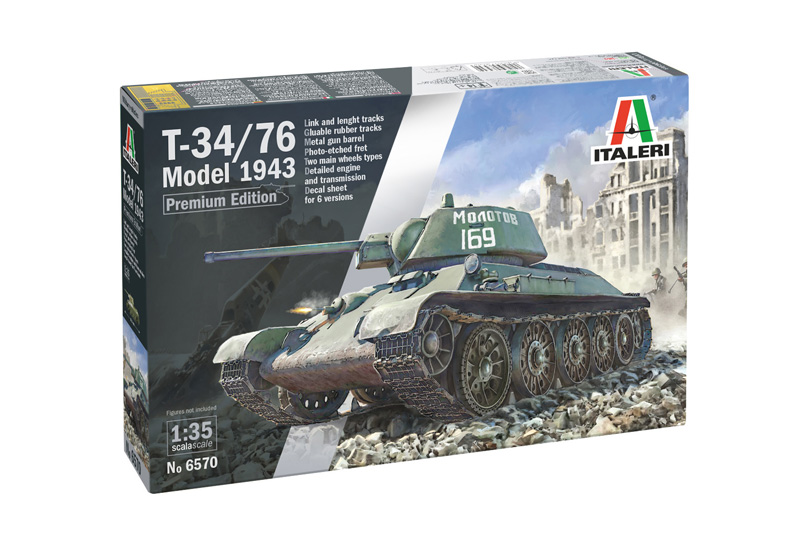 6570 - T-34/76 Model 1943 Early Version Premium Edition