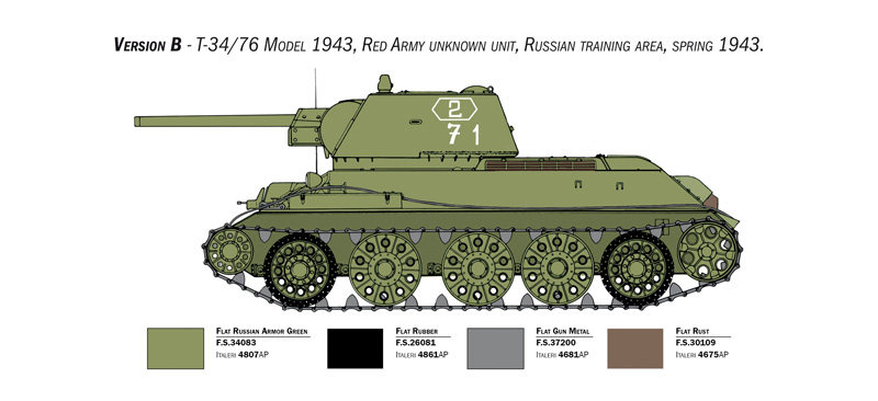6570 - T-34/76 Model 1943 Early Version Premium Edition - Imagem 13