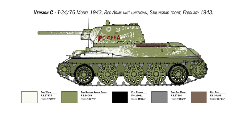 6570 - T-34/76 Model 1943 Early Version Premium Edition - Imagem 14