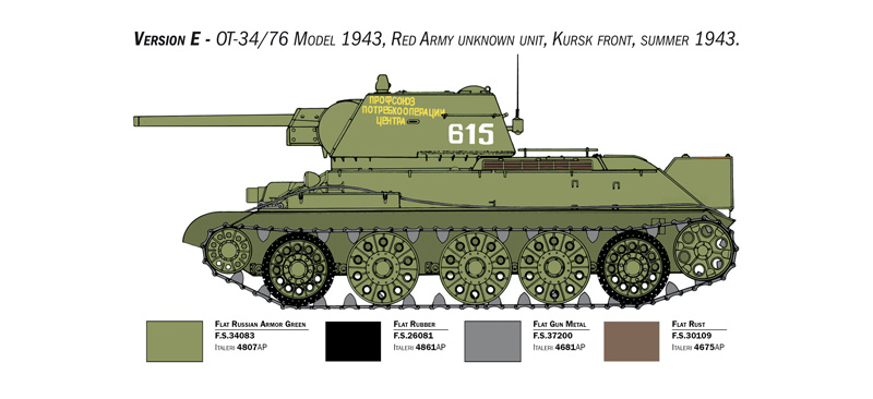 6570 - T-34/76 Model 1943 Early Version Premium Edition - Imagem 16