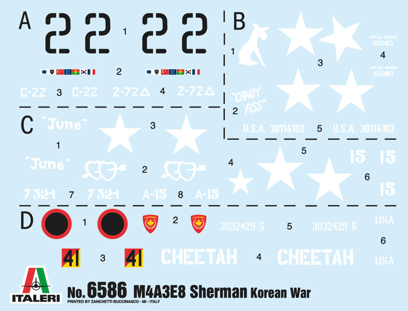 6586 - Sherman M4A3E8 - Korean War - Imagem 7