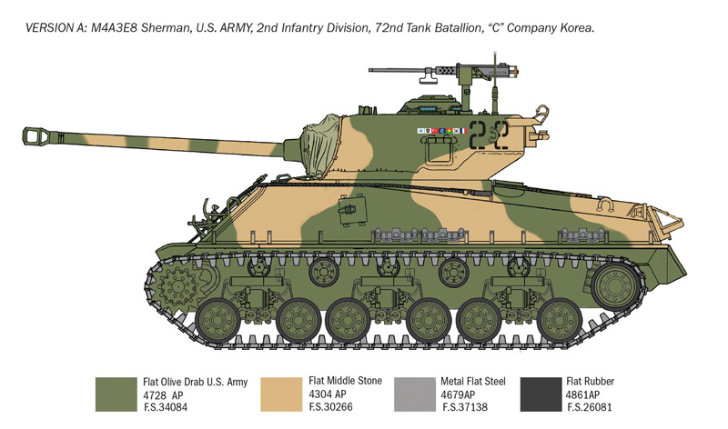 6586 - Sherman M4A3E8 - Korean War - Imagem 8