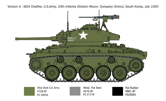 6587 - M24 Chaffee Korean War - Imagem 11