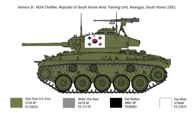 6587 - M24 Chaffee Korean War - Imagem 12