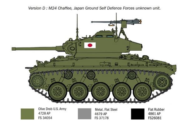 6587 - M24 Chaffee Korean War - Imagem 14
