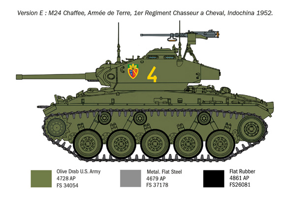 6587 - M24 Chaffee Korean War - Imagem 15