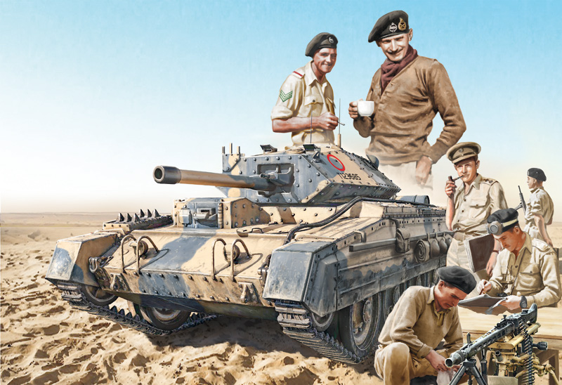 6592 - Crusader Mk. III with British Crew