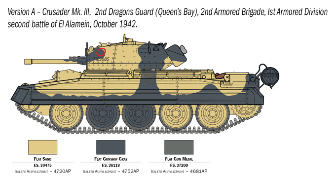 6592 - Crusader Mk. III with British Crew - Imagem 7