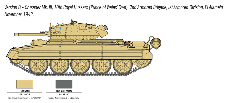 6592 - Crusader Mk. III with British Crew - Imagem 8