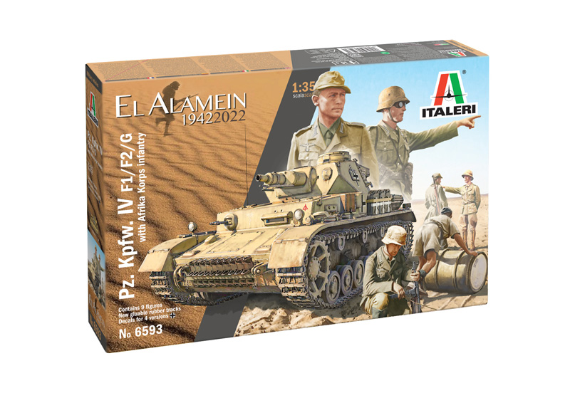 6593 - Pz.Kpfw.IV F1/F2/G With Afrika Korps Infantry - Imagem 2