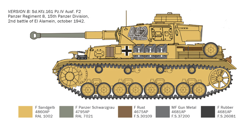 6593 - Pz.Kpfw.IV F1/F2/G With Afrika Korps Infantry - Imagem 9