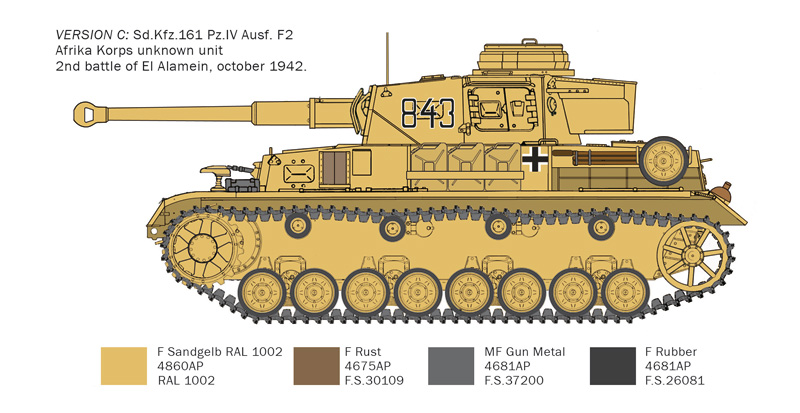 6593 - Pz.Kpfw.IV F1/F2/G With Afrika Korps Infantry - Imagem 10
