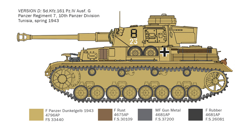 6593 - Pz.Kpfw.IV F1/F2/G With Afrika Korps Infantry - Imagem 11