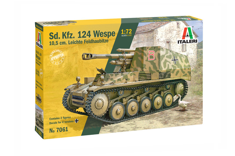 7061 - SD.KFZ.124 WESPE - Imagem 2