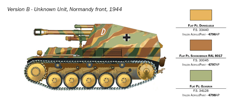 7061 - SD.KFZ.124 WESPE - Imagem 6