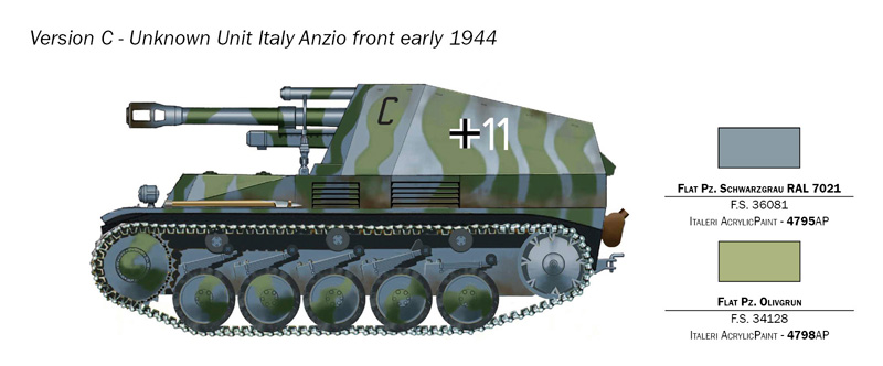 7061 - SD.KFZ.124 WESPE - Imagem 7