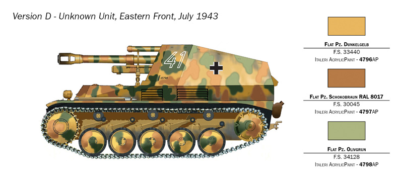 7061 - SD.KFZ.124 WESPE - Imagem 8