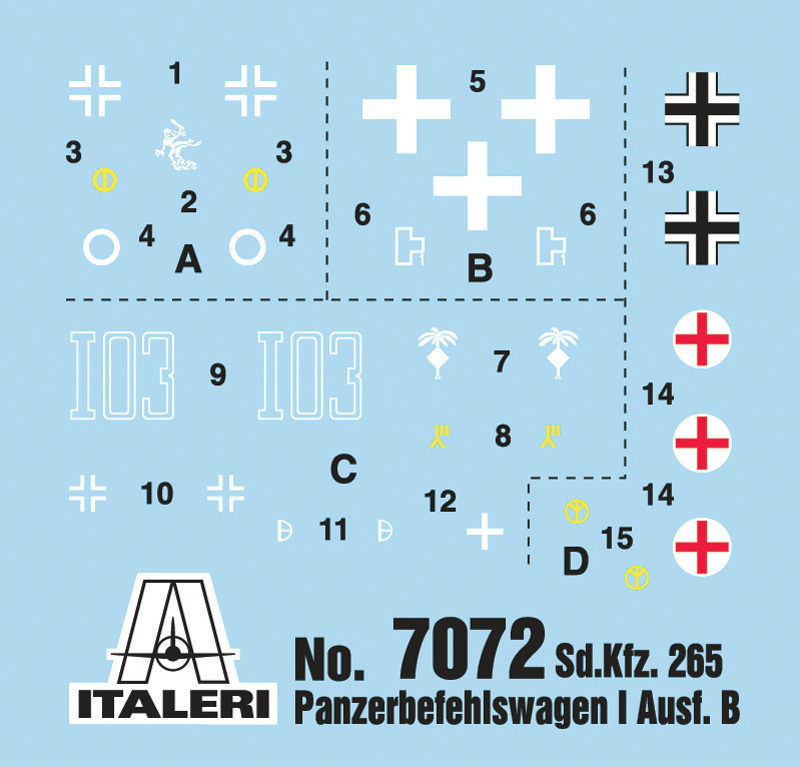 7072 - Sd.Kfz..265 Panzerbefehlswagen - Imagem 4