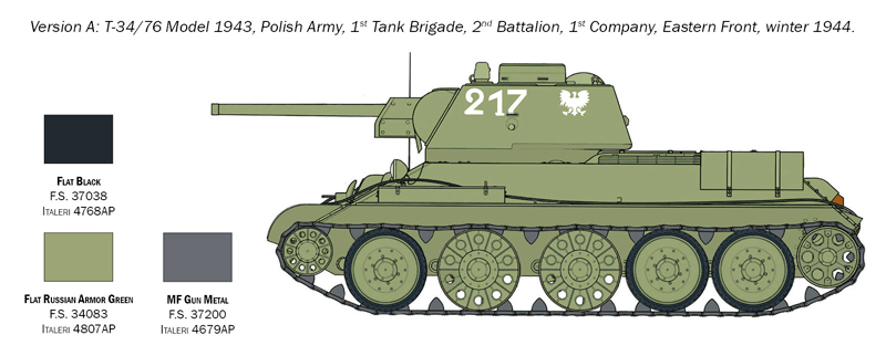 7078 - T-34/76 Model 1943 - Imagem 7