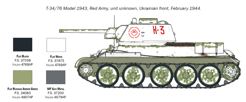 7078 - T-34/76 Model 1943 - Imagem 8