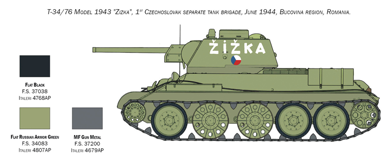 7078 - T-34/76 Model 1943 - Imagem 10